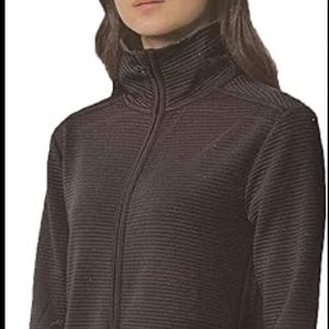 MPG Mondetta Performance Gear Women's Ottoman Long Jacket, Black, X-Large